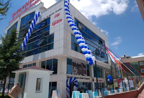 Pursaklar Açılış Organizasyonu Balon Zinciri Süsleme