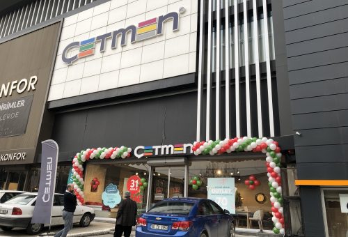 Etimesgut Açılış Organizasyonu Balon Zinciri Süsleme